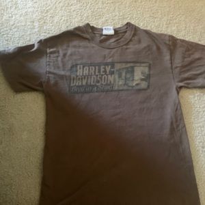 harley davidson Bred In a Shed “Ride Free”